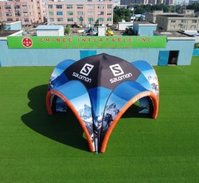 Tent1-7347 Salomon Tenda Gonfiabile a Ragno Pubblicitaria