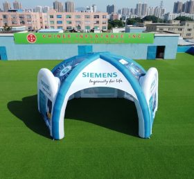 Tent1-7349 Tenda Gonfiabile a Ragno Pubblicitaria Siemens