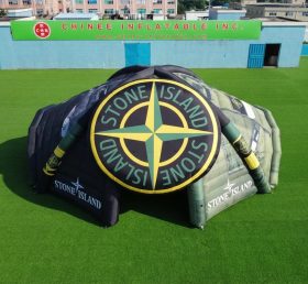 Tent1-7352 Tenda Gonfiabile a Ragno Pubblicitaria Stone Island