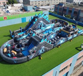 CR2-498 Percorso a ostacoli gonfiabile gigante a tema Godzilla corsa impegnativa