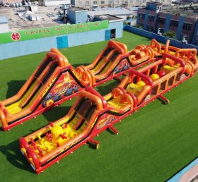 CR2-542 Percorso a ostacoli gigante gonfiabile a tema Blaze Monster corsa impegnativa