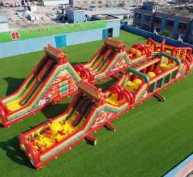 CR2-545 Corso a Ostacoli Gonfiabile Gigante a Tema Stile Cinese