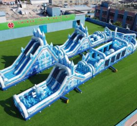 CR2-556 Percorso a Ostacoli Gigante Gonfiabile a Tema Frozen