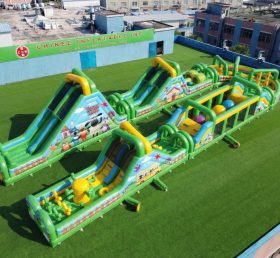 CR2-608 Percorso a ostacoli gonfiabile gigante a tema Timmy Time corsa impegnativa