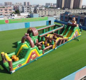 CR2-628 Percorso a ostacoli gigante a tema Boonie Bears Corsa impegnativa