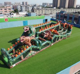 CR2-634 Percorso a ostacoli gigante a tema dinosauro corsa impegnativa