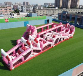 CR2-643 Percorso a ostacoli gigante a tema Hello Kitty corsa impegnativa