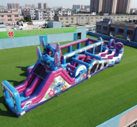 CR2-647 Percorso a Ostacoli Gigante a Tema Lilo & Stitch Corsa Impegnativa