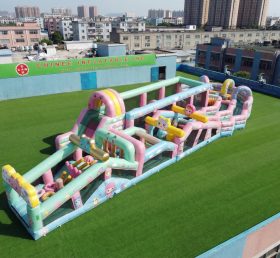 CR2-668 Percorso a ostacoli gigante a tema Pop Mart corsa impegnativa