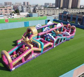 CR2-675 Percorso a ostacoli gigante a tema Shimmer & Shine Corsa impegnativa
