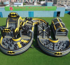 CR2-712 Percorso a Ostacoli Gonfiabile Gigante a Tema Batman Corsa Avvincente