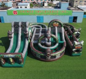 CR2-804 Percorso a ostacoli gigante gonfiabile a tema King Kong corsa impegnativa