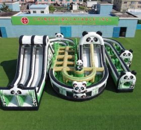 CR2-819 Percorso a ostacoli gonfiabile gigante a tema panda