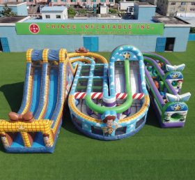 CR2-849 Percorso a ostacoli gigante gonfiabile a tema Toy Story corsa impegnativa