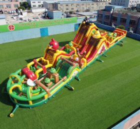 CR2-858 Percorso a ostacoli gigante a tema Angry Birds corsa impegnativa