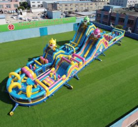 CR2-860 Percorso a ostacoli gigante tema Baby Shark corsa impegnativa