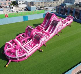 CR2-861 Percorso a Ostacoli Gigante a Tema Barbie Corsa Impegnativa