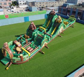 CR2-868 Percorso a Ostacoli Gigante a Tema Boonie Bears Corsa Avvincente
