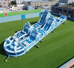 CR2-877 Percorso a ostacoli gigante a tema Frozen corsa impegnativa