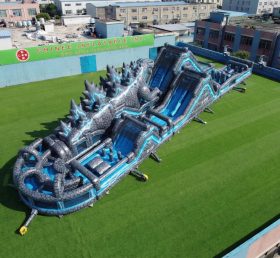 CR2-879 Percorso a ostacoli gigante a tema Godzilla corsa impegnativa