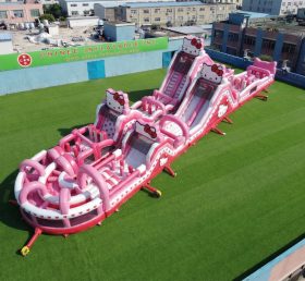 CR2-881 Percorso a ostacoli gigante a tema Hello Kitty corsa impegnativa