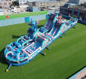 CR2-886 Percorso a ostacoli gigante a tema Lilo & Stitch corsa impegnativa
