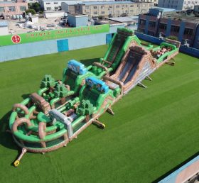 CR2-891 Percorso a ostacoli gigante a tema Minecraft corsa impegnativa