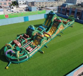 CR2-898 Percorso a ostacoli gigante a tema Tartarughe Ninja corsa impegnativa