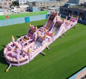 CR2-906 Percorso a ostacoli gigante a tema feste di principesse corsa impegnativa