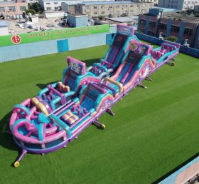 CR2-910 Percorso a ostacoli gigante a tema Shimmer & Shine da corsa impegnativa