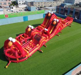 CR2-927 Percorso a Ostacoli Gigante a Tema Tickle Me Elmo Corsa Avvincente