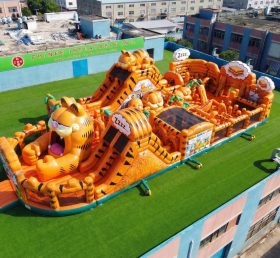 GF3-1011 Parco Giochi Gonfiabile a Tema Garfield