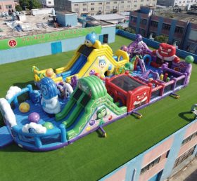 GF3-1014 Parco Giochi Gonfiabile a Tema Inside Out