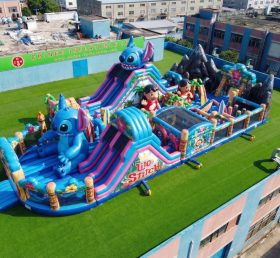 GF3-1015 Parco Giochi Gonfiabile a Tema Lilo & Stitch