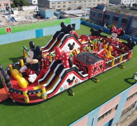 GF3-1017 Parco Giochi Gonfiabile a Tema Mickey & Minnie
