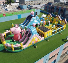 GF3-1023 Parco Giochi Gonfiabile a Tema Peppa Pig