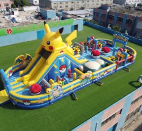 GF3-1026 Parco giochi gonfiabile a tema Pokemon