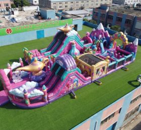 GF3-1030 Parco Giochi Gonfiabile a Tema Shimmer & Shine