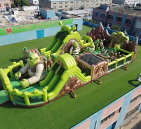 GF3-1031 Parco giochi gonfiabile a tema Shrek