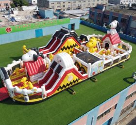 GF3-1032 Parco Giochi Gonfiabile a Tema Snoopy