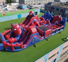 GF3-1034 Playground Gonfiabile a Tema Spider-Man