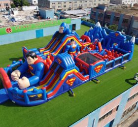 GF3-1038 Parco Giochi Gonfiabile a Tema Superman
