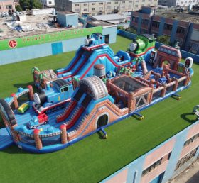 GF3-1046 Parco giochi gonfiabile a tema Thomas & Friends