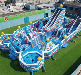 GF3-1065 Parco Gonfiabile a Tema Doraemon