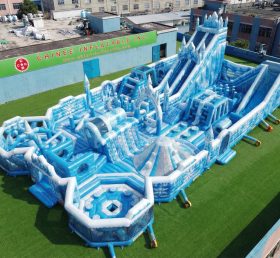 GF3-1068 Parco Gonfiabile a Tema Frozen