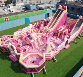 GF3-1072 Parco Gonfiabile a Tema Hello Kitty
