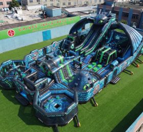 GF3-1073 Parco Gonfiabile a Tema Dragon Trainer