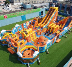 GF3-1078 Parco Gonfiabile a Tema Looney Tunes