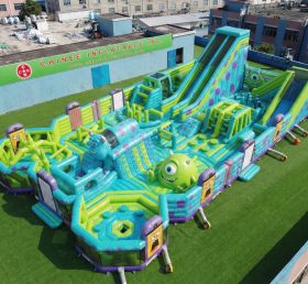 GF3-1085 Parco Gonfiabile a Tema Monsters Inc