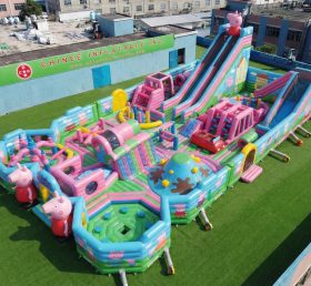 GF3-1091 Parco Gonfiabile a Tema Peppa Pig